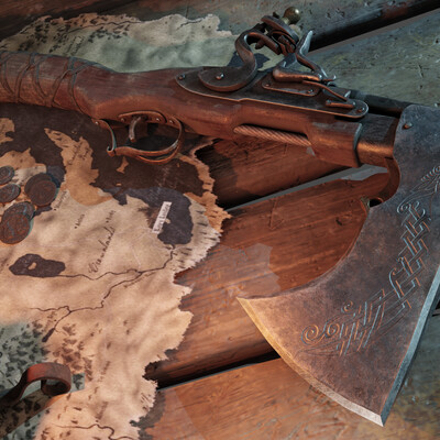 axe gun