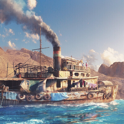 Midday - South sea