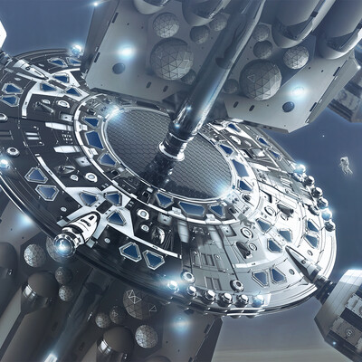 The concept of a station for refueling spacecraft modules and any type of research modules.