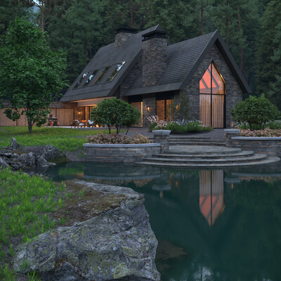Cottage in the forest