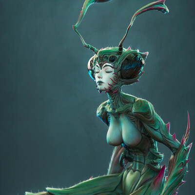 Insect girl