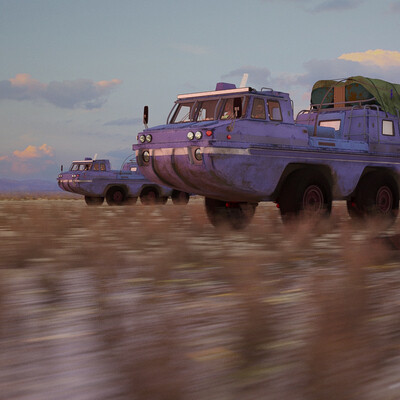 "bluebird" on the move