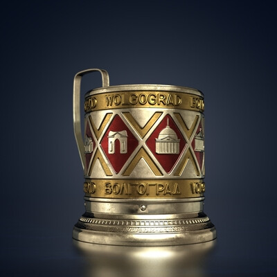 Glass-holder "Volgograd"