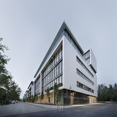 Microsoft Headquarter Germany, Munich (full cgi)