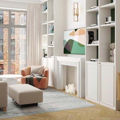 Visualization of the kitchen-living room