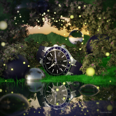 Watch and pond