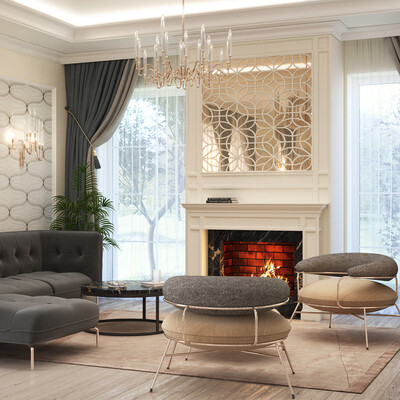 My latest work on visualization of interiors.