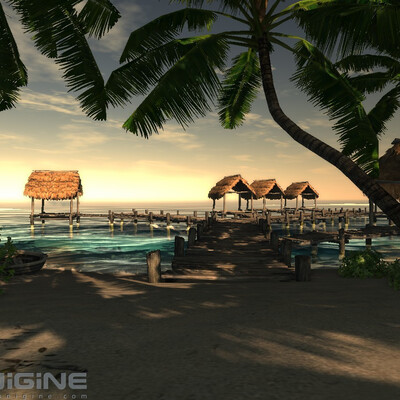 UNIGINE Tropics Benchmark (2008)