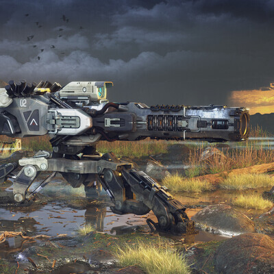 Pulse plasma railgun “Reaper”