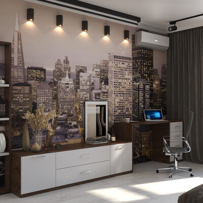Visualization of the bedroom.