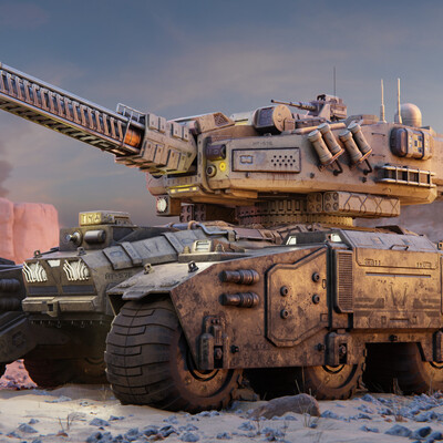 Sci-Fi Tank: Wartech "STINGRAY” HT-57E