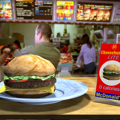 Cheeseburger Lite