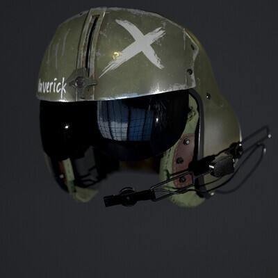 Pilot Helmet | PBR