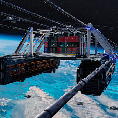 Space cargo transportation