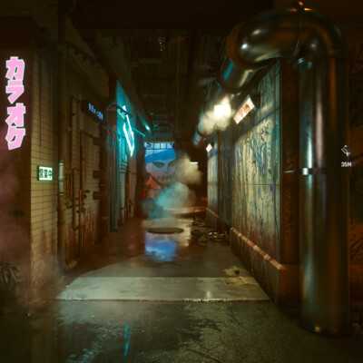 A frame from the game