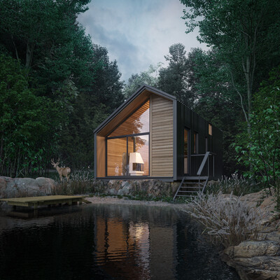 House in the woods