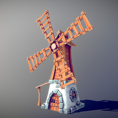 Windmill Stylized