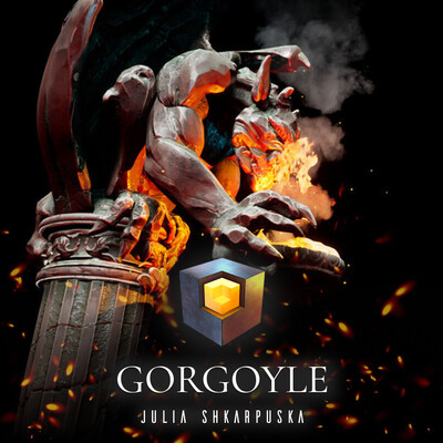 Gorgoyle. Competitive work. Julia Shkarupskaya