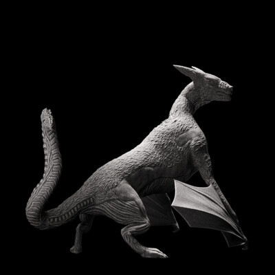 dragon from the game ARK