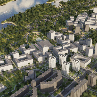 Quarters of Dravert, Omsk