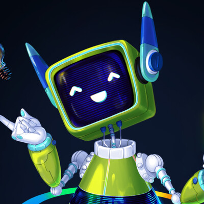 Cute robot HDS