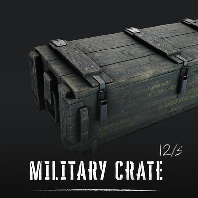 Military crate 12/3