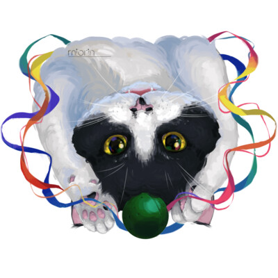 Donation's cat LVL 2 (Boosty,Patreon)