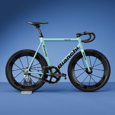 Bianchi Super Pista miniture Blue Studio
