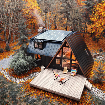 house in the forest