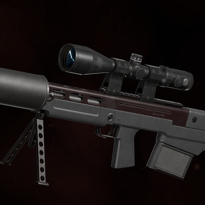 VSSK / VKS Vykhlop - Silinced sniper rifle