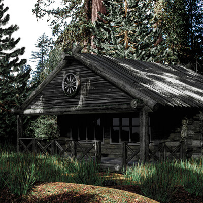 Forest house