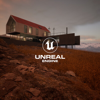 REVIT HOUSE in UE 5