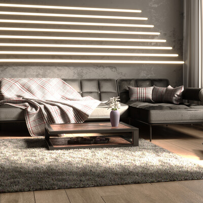 the sofa