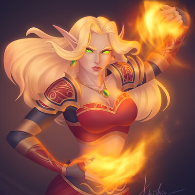 Blood mage