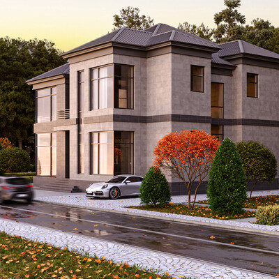 AUTUMN TINTS HOUSE | CGI