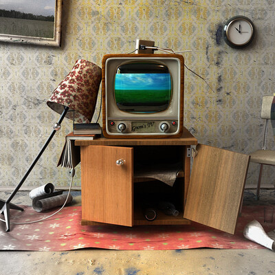 CHёrno-belyiy televizor