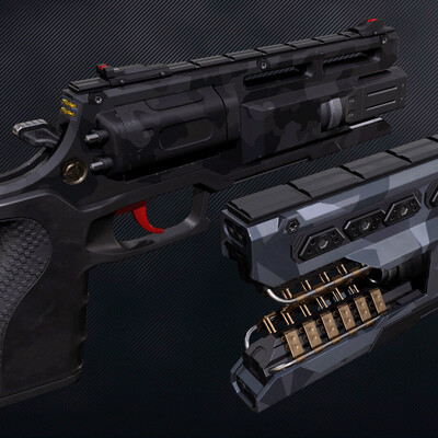 Sci-fi revolver