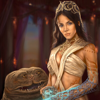 DEJAH THORIS / Photoshop Timelapse