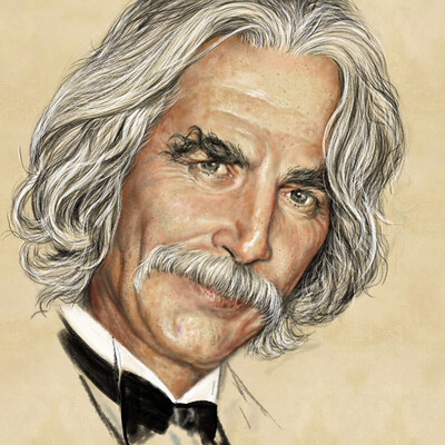 Sam Elliott / Photoshop timelapse