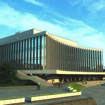 Kiev. Dvorets kulturyi "Ukraina"