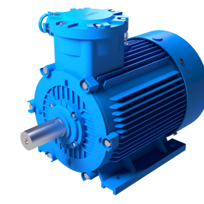 Visualizations of industrial engines for technical magazine