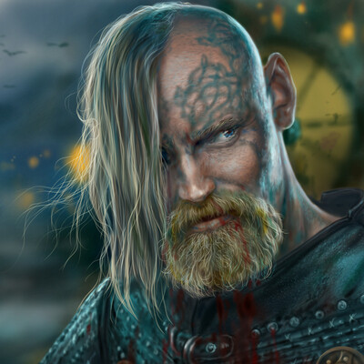 Northman, Halfdan / Photoshop Timelapse