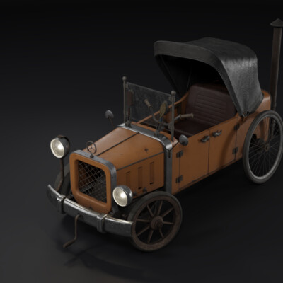 The Wolf's car from "Nu, pogodi!"