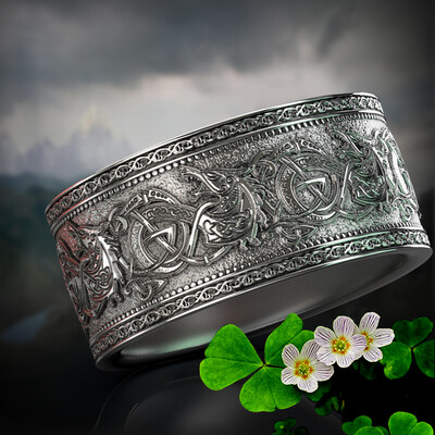 Dragon Celtic Ring / Jewelry Design
