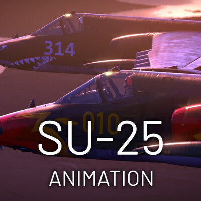 Su-25 Animation
