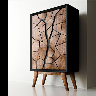 Contemporary Organic Cabinets - Dering Hall