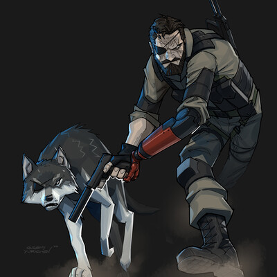 Snake with DD (MGS5)