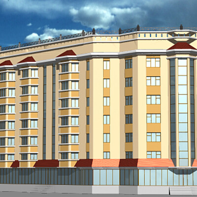 7-etajnyiy jiloy dom