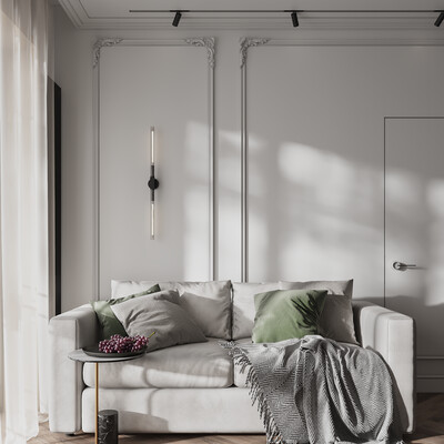 3d visualization of the living room