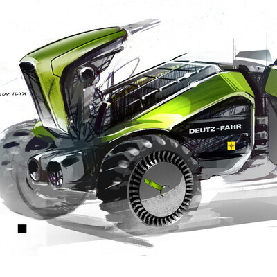 Concept tractor Deutz-Fahr